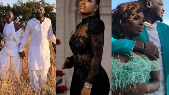 Annie Idibia and Husband 2baba