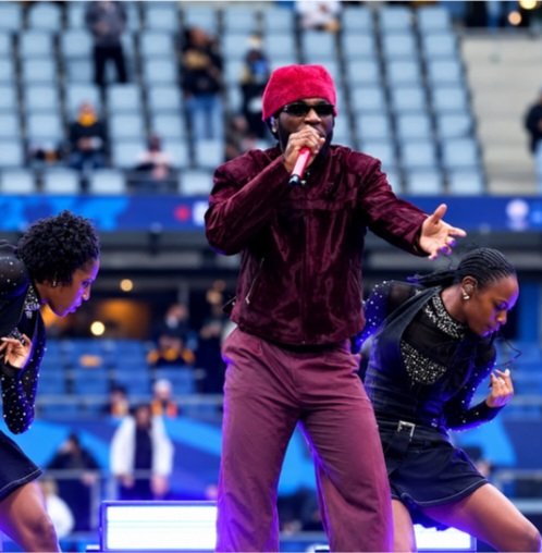 Burna Boy Brings Afrobeats to Historic NFL Paris Game Halftime Show